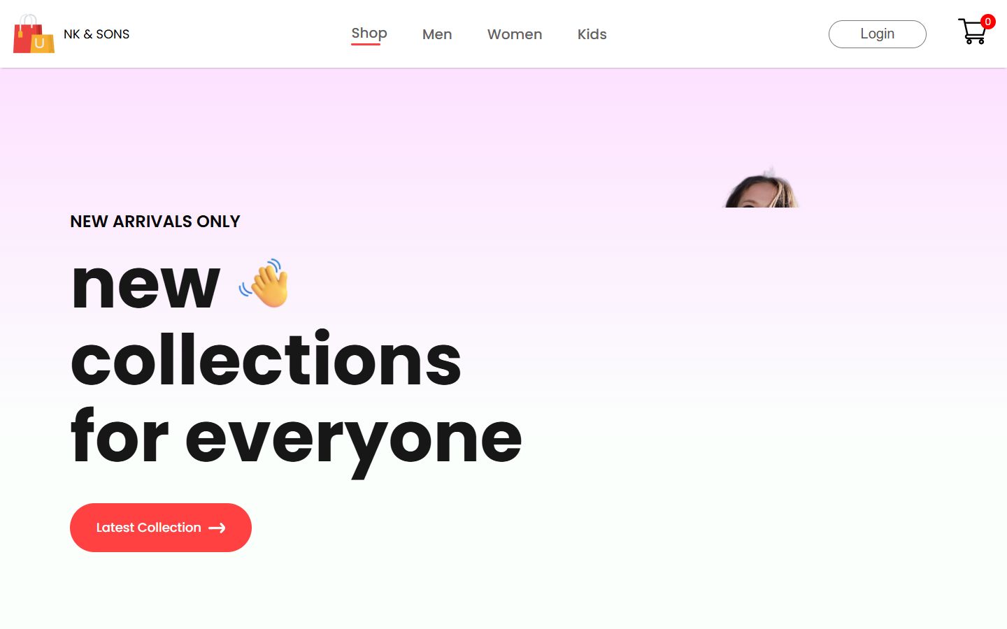 NK-SONS - Full Stack E-Commerce Web Application